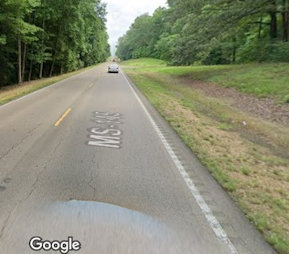 Cross highway off Natchez Trace